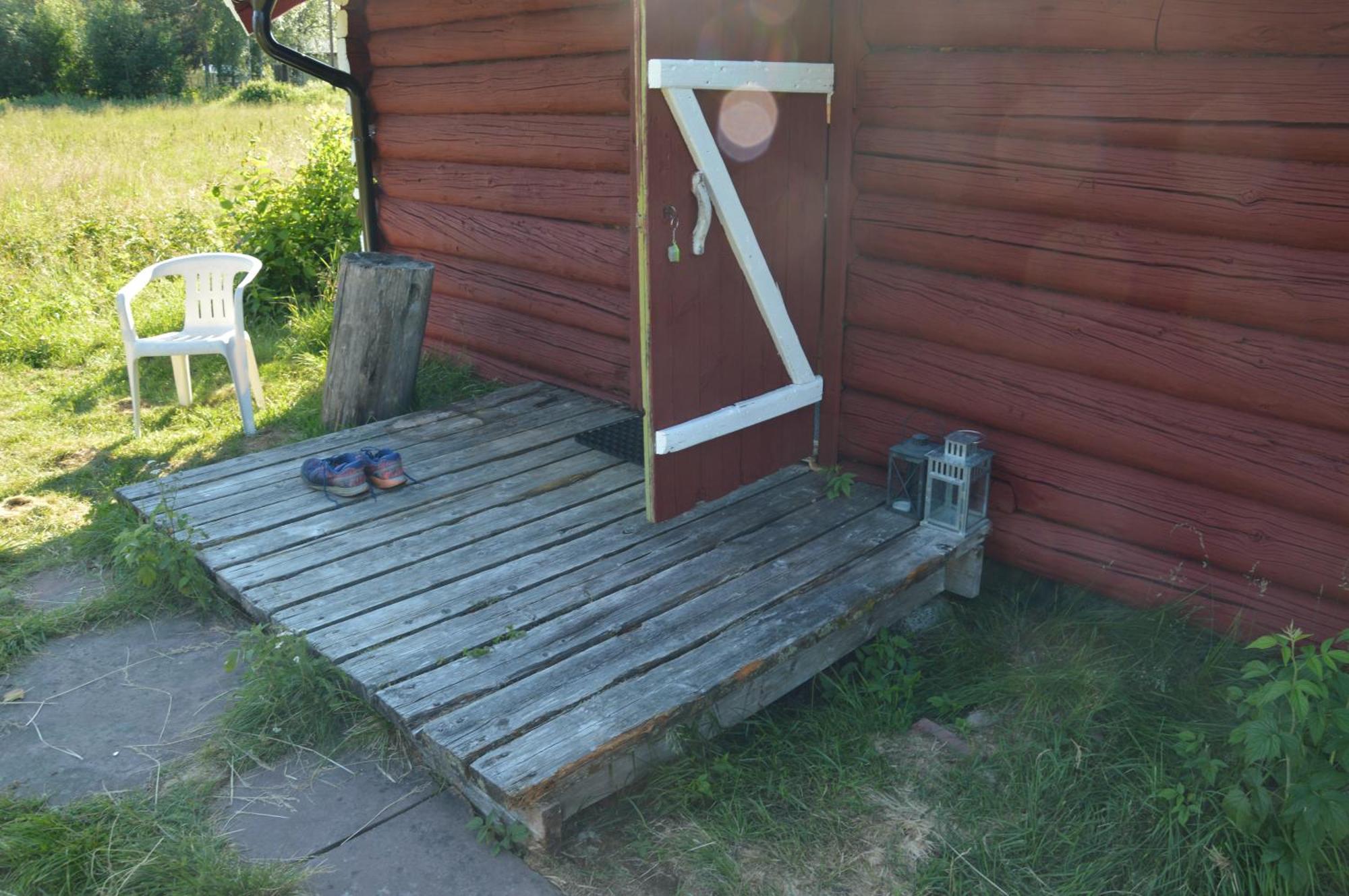 Hytte Anno 1721 Uten Internett, Strom, Vann - Men Med Rodmalt Utedo Ljørdal Kültér fotó